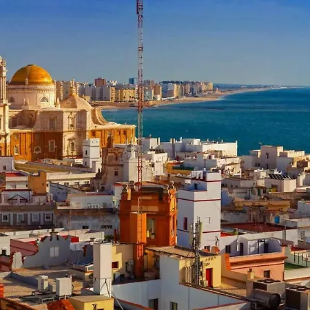 Cdz - Atico Tavira Two Private Terraces With Great Views Apartment Cadiz